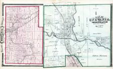 Sylvania Township, Ottawa River, Ten Mile Creek, Lucas County and Part of Wood County 1875 Including Toledo